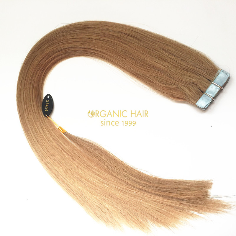 Mix color S14/24 sleek hair extensions wholesale